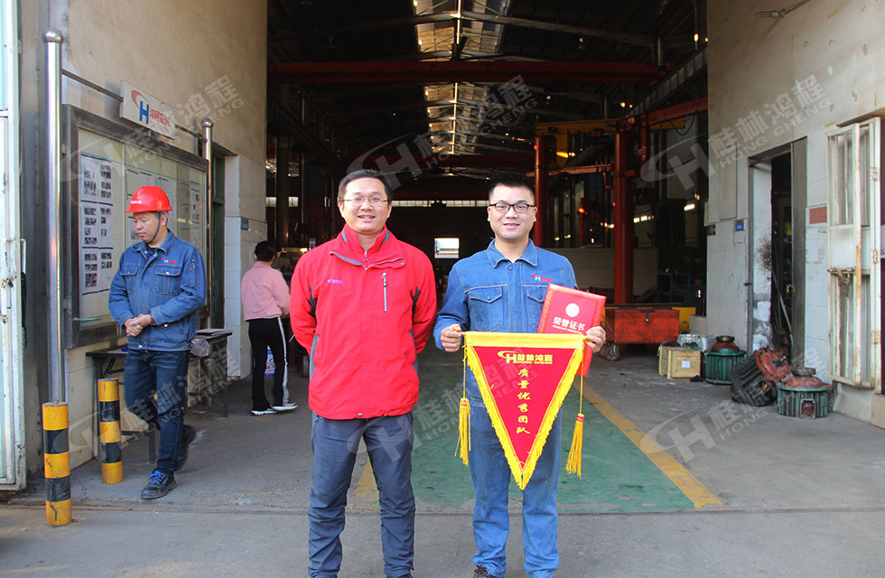 生產(chǎn)車間質(zhì)量評比，看看獲獎的都有誰