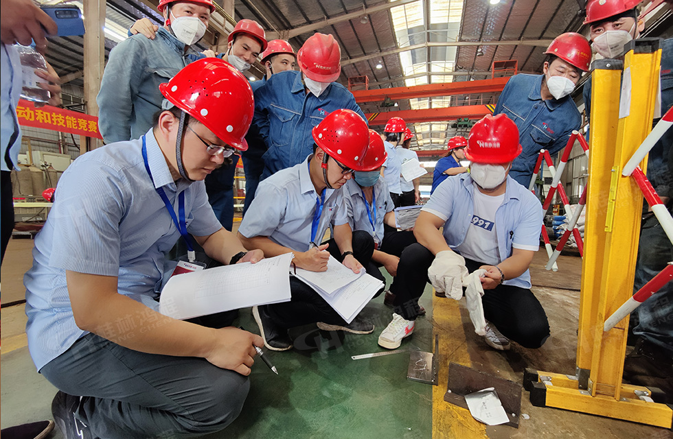 揚技能長劍，造鴻程精品|2022年臨桂區(qū)職工勞動技能競賽在桂林鴻程舉辦